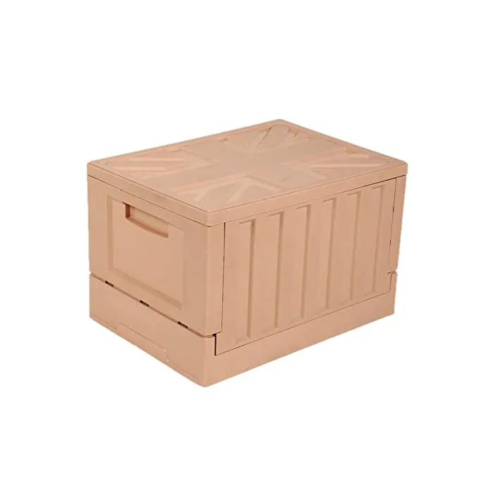 Foldable Storage Box Orange (Large)