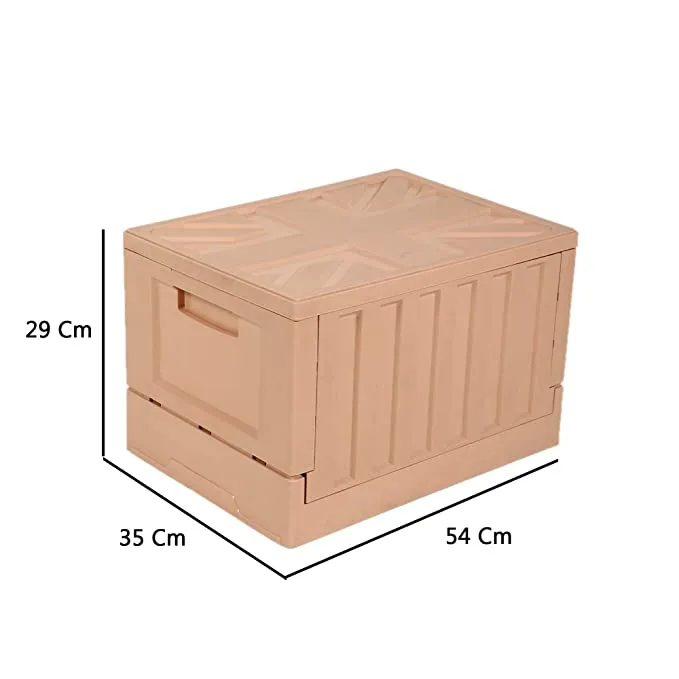 Foldable Storage Box Orange (Large)