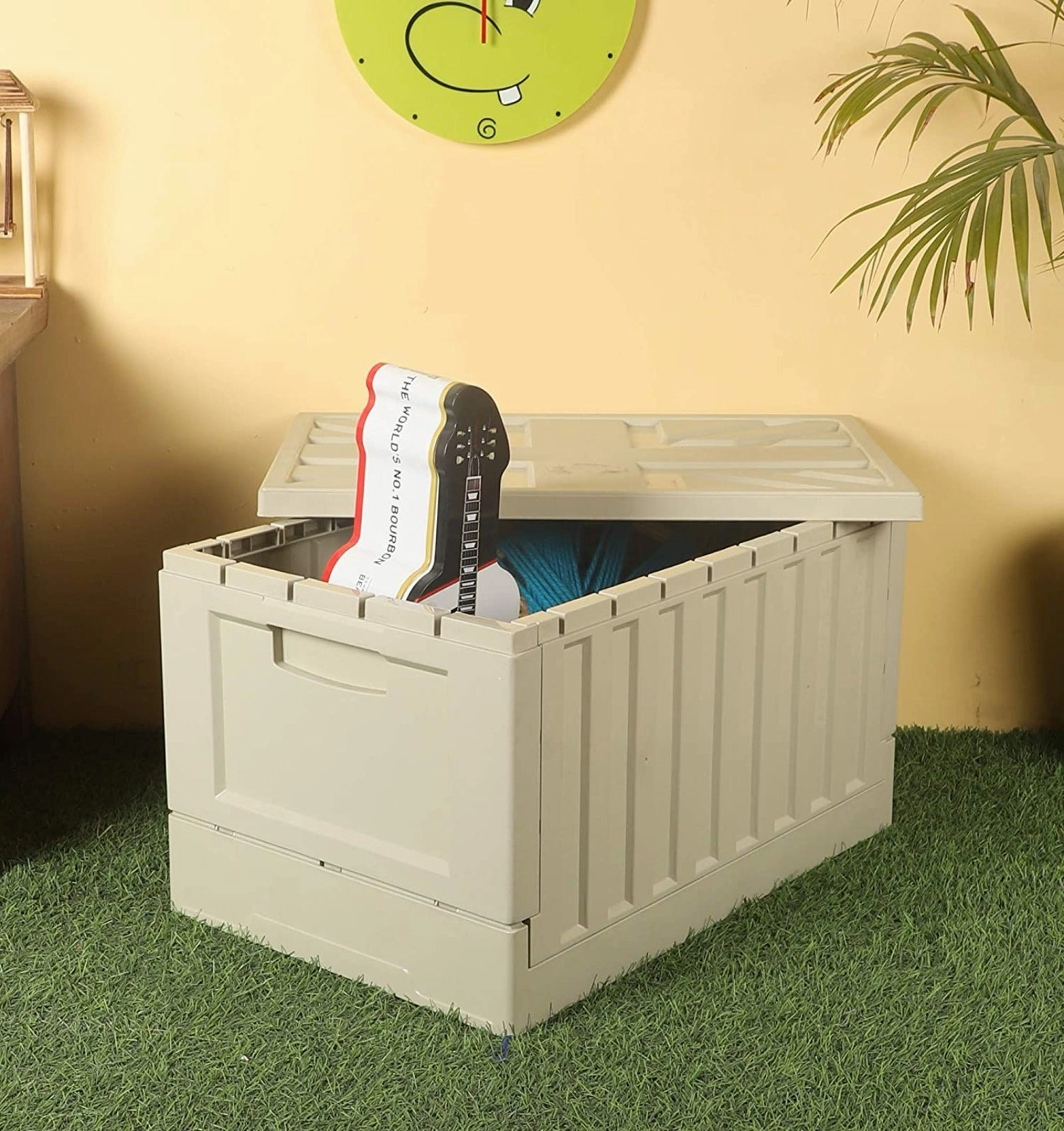 Foldable Storage Box Green (Large)