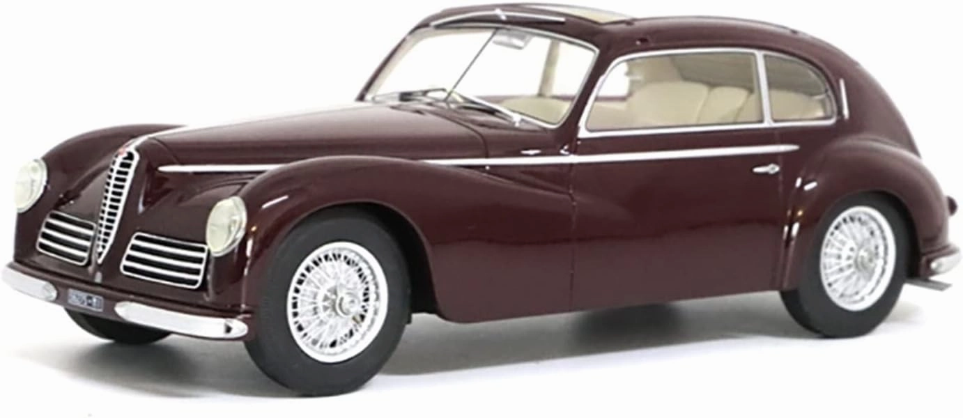 for Alfa Romeo 6C 2500 1949 1 18 Resin Vintage Car Model Adult Classic Collection Souvenir Ornament Non-Remote App Controlled Toys