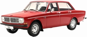 for Volvo 144 1 18 Resin Vintage Car Model Red Adult Classic Collection Souvenir Ornament Non-Remote App Controlled Toys