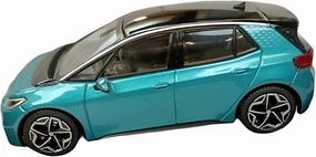 for VW ID.3 1 43 Simulation Alloy Car Model Decoration Display Boys Toy Gift Non-Remote App Controlled Toys