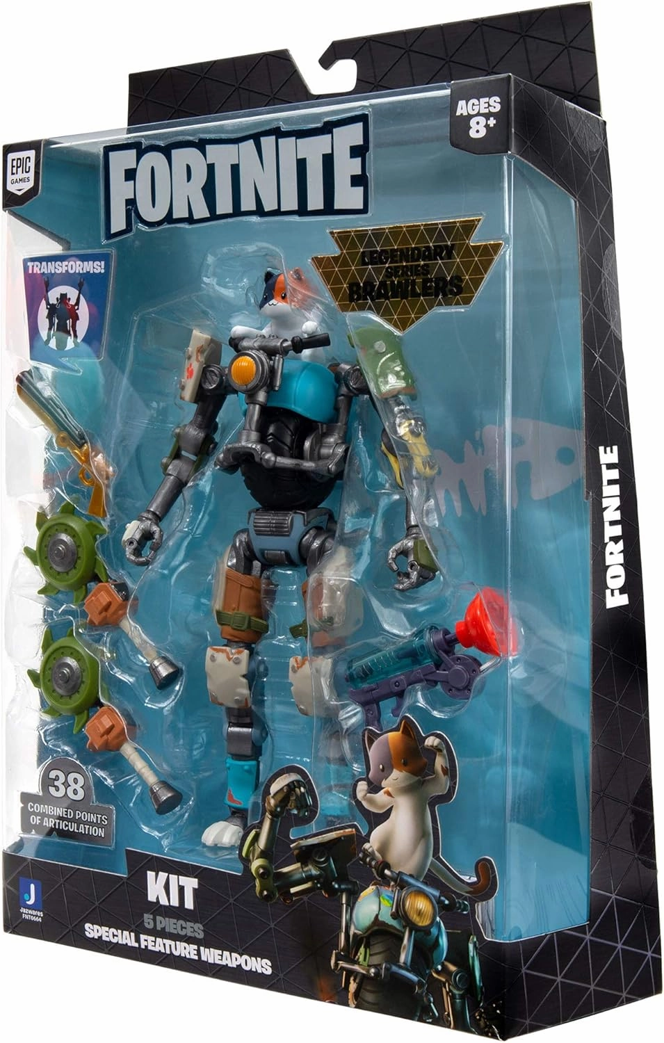Fortnite FNT0664 7" Legendary Series Brawlers Figure Kit