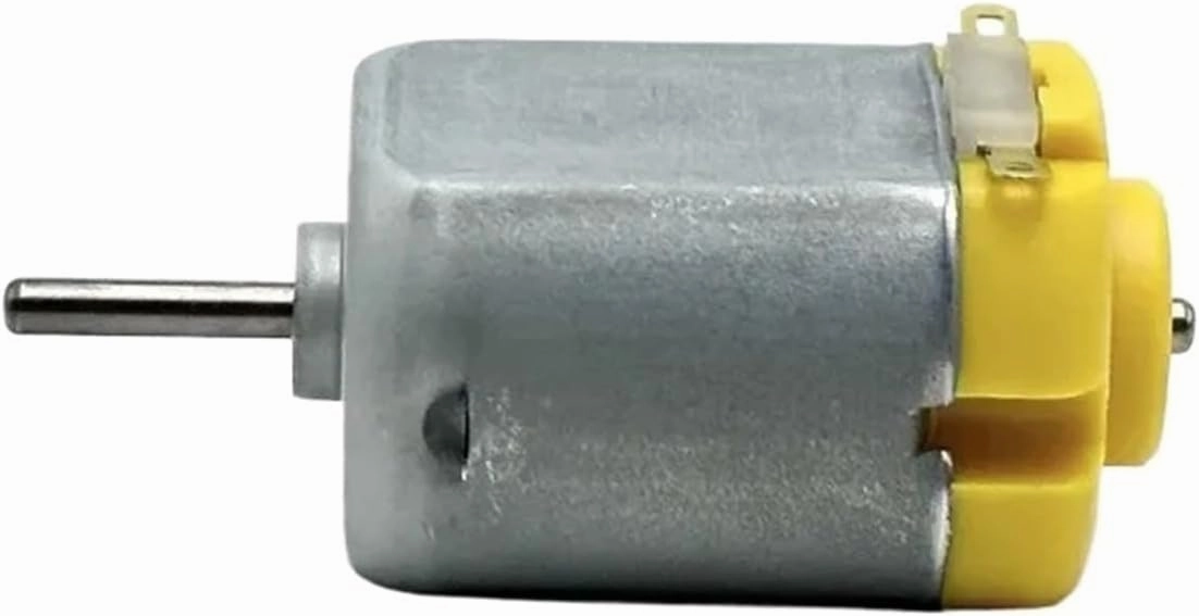 FP130CN-21100 Mini 20mm Carbon Brush Motor DC 3V 3.7V 5V High Speed Electric Engine DIY RC 4WD Toy Car Boat Model(White)
