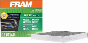 FRAM Fresh Breeze Cabin Air Filter Replacement for Car Passenger Compartment w/Arm and Hammer Baking Soda, Easy Install, CF10140 for Select Nissan, Infiniti and Mitsubishi Vehicles