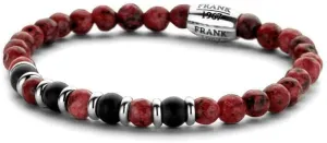 Frank 1967 Men's 6mm Beaded Bracelet, 8.25"