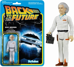 Funko Back to The Future Doc Emmett Brown Reaction Figure