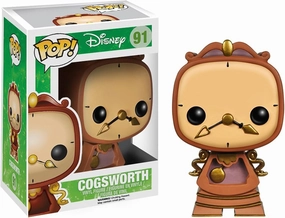 Funko POP Disney: Cogsworth Action Figure