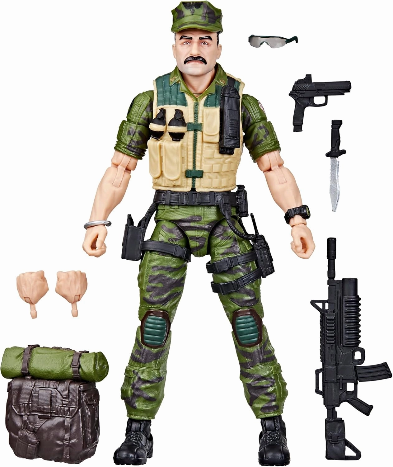 G.I. Joe Classified Series #148, Leatherneck, Collectible 6 Inch Action Figure with 8 Accessories