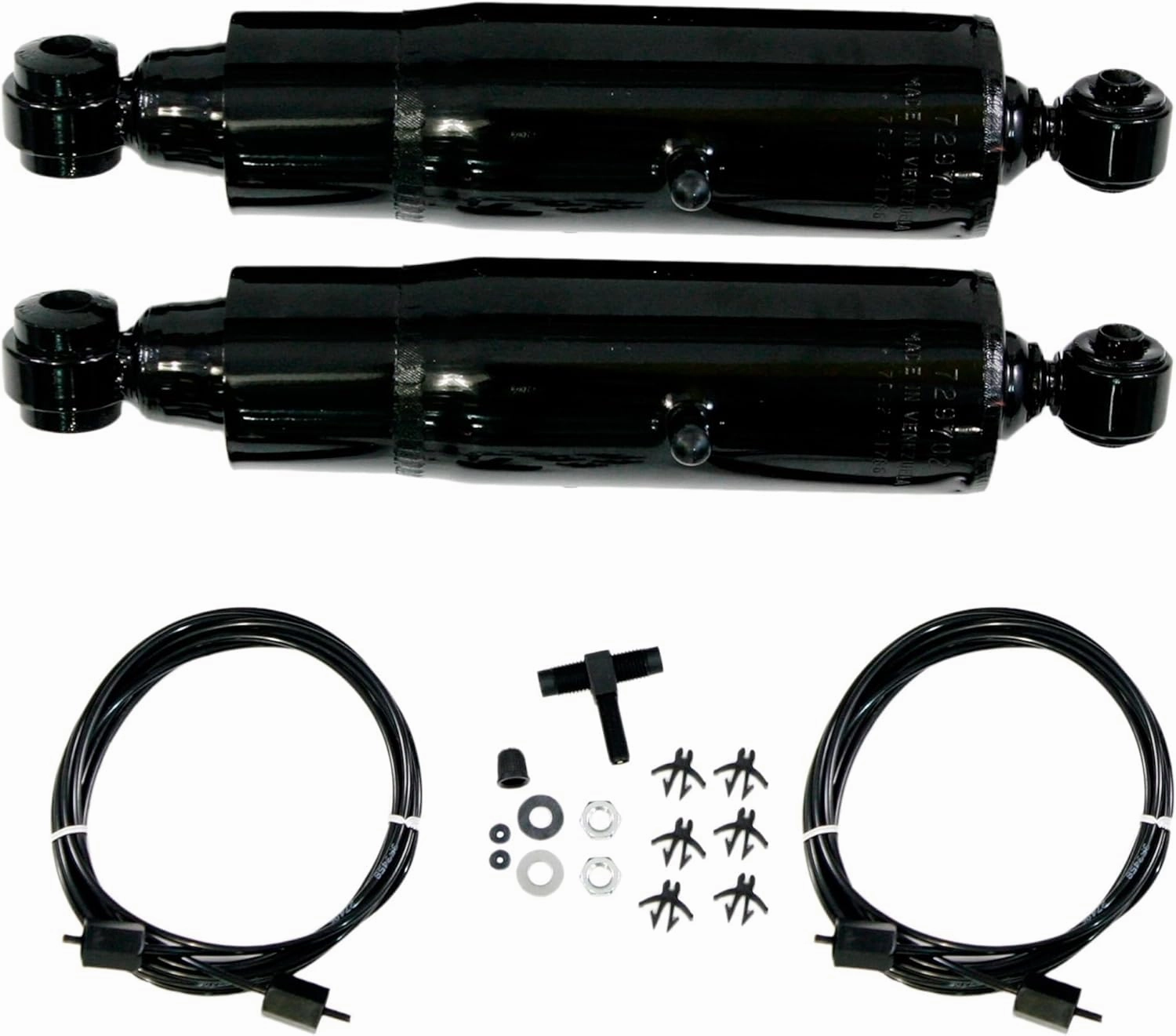 Gabriel 49106 HiJackers Rear Adjustable Air Shock Absorbers Fits Dodge Challenger, Charger, Coronet, Monaco, Polara; Plymouth Barracuda, Belvedere, Road Runner, Satellite, Savoy, Superbird (1 Pair)