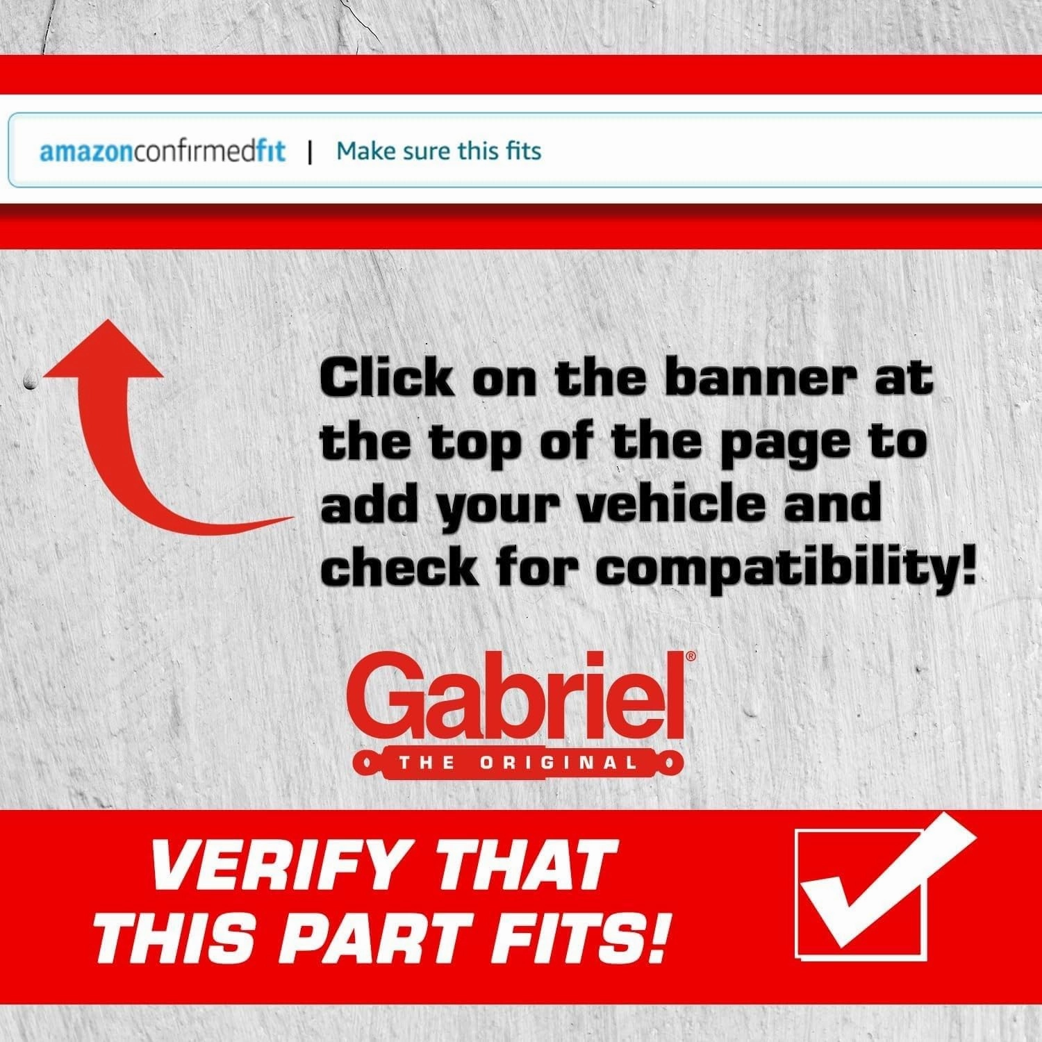 Gabriel 69574 Ultra Rear Shock Absorbers for 03-11 Ford Crown Victoria Police Interceptor; 03-11 Lincoln Town Car (1 Pack)