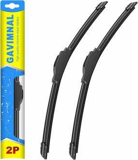 Gavimnal® 26" 22" Silicone Wiper Blades Replacement For Toyota Venza 2009-2015 Honda Civic 2006-2015 Odyssey 2005-2022 Lexus RX350 2007-2015,All-Season Front Windshield Wiper Blades(Set of 2)