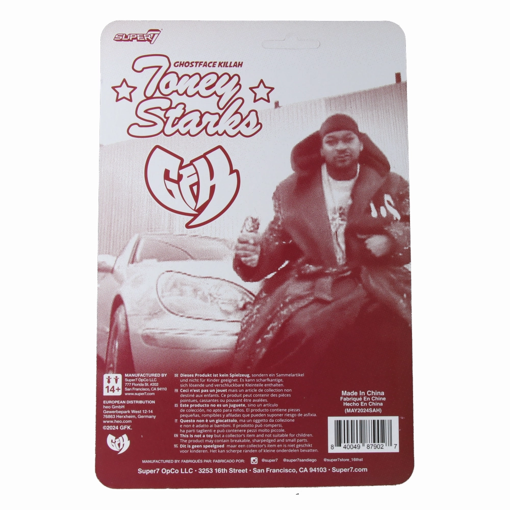 Ghostface Killah (Toney Starks) - ReAction Figures