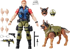 G.I. Joe Classified Series #157, Christopher Law Lavigne & Order, Collectible 6 Inch Action Figure & German Shepherd Dog Figure with 14 Accessories