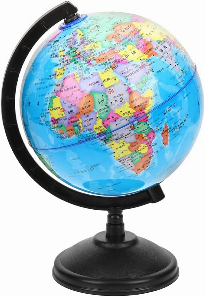 Globe Piggy Bank Globe Saving Bank Piggy Bank World Globe Coin Container Bank Globe Shaped Piggy Bank for Desk Decor
