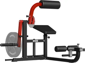 GMWD Ab/Back Machine, AB Crunch Back Extension Machine, AB Workout Machine, Core Machine Upper Body Strength Training Home Gym Equipment