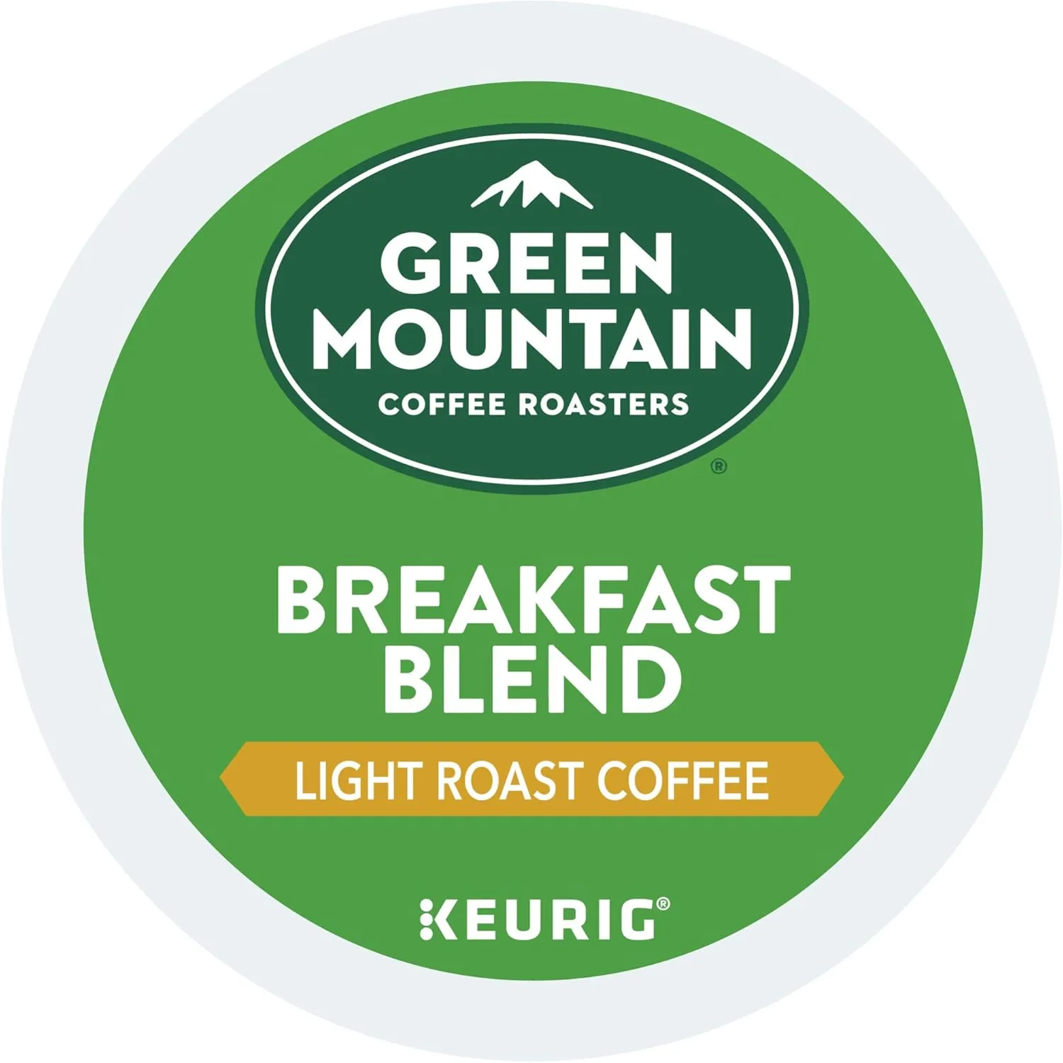 Green Mountain Coffee Roasters Breakfast Blend, Keurig Single Serve K-Cup Pods, Light Roast Coffee, 60 Count, (6 Packs of 10)