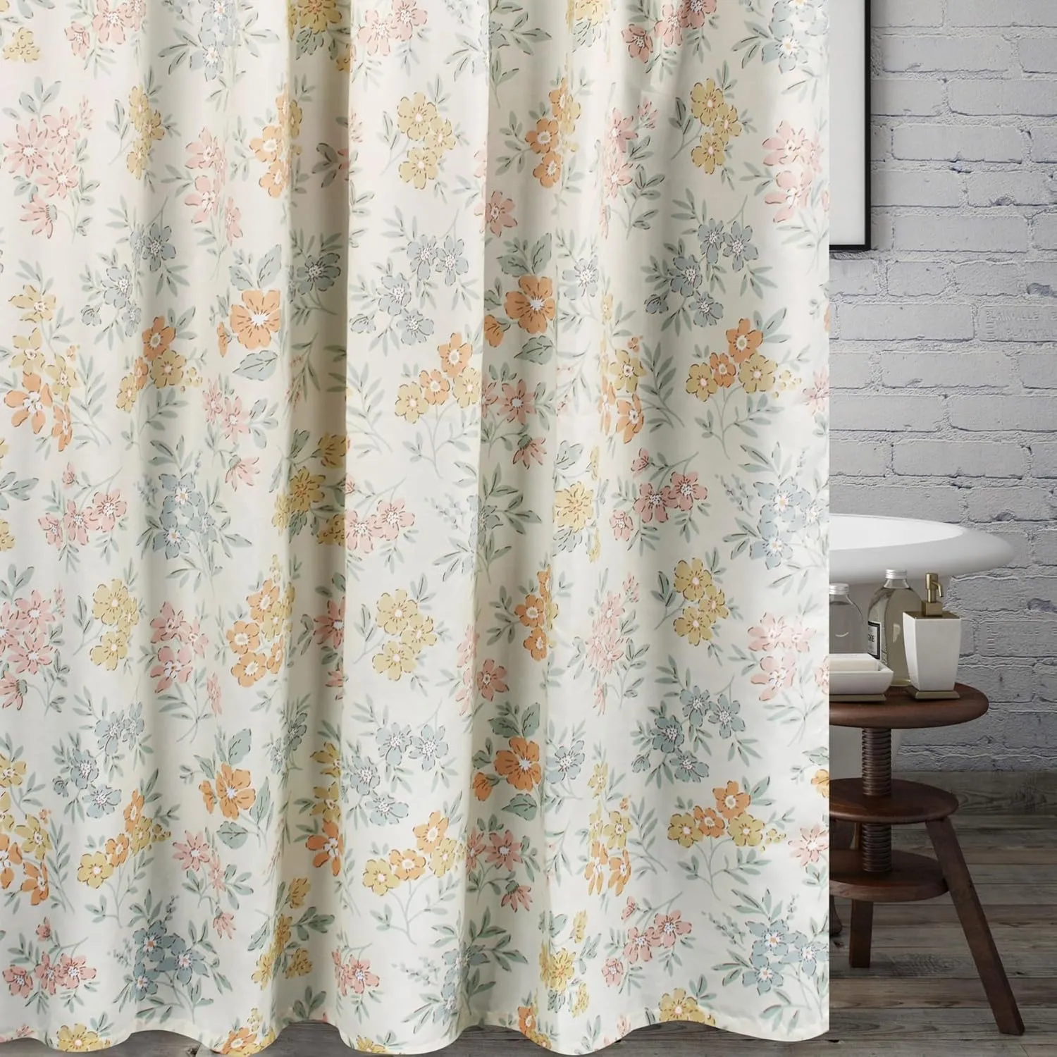 Greenland Home Chloe Modern Floral Shower Curtain