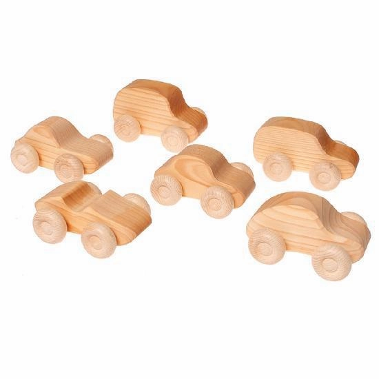 Grimm's Natural Wooden Cars