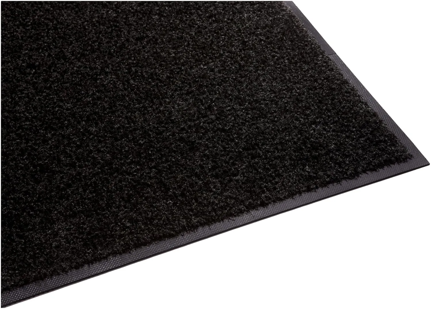 Guardian Platinum Series Indoor Wiper Floor Mat, Rubber with Nylon Carpet, 6'x10', Black