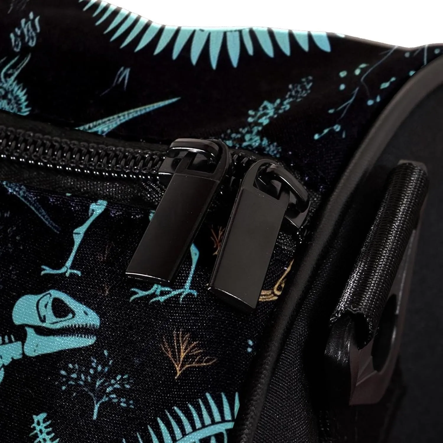 Gym Bag for Women,Small Gym Bag for Men,Animal Bones Dinosaur Skeletons,Overnight Bag