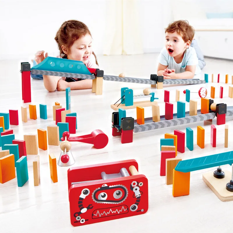 Hape | Robot Factory Domino - 122pc