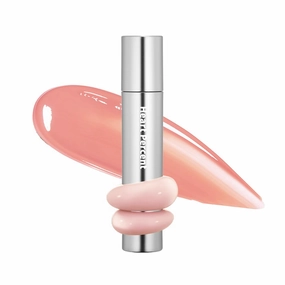 Heart Percent Dote On Mood One Way Glowy Tint, Glass-like High Shine Glossy Finish w/Long-Lasting Luminous Color Lip Stain for Glowy Look, #09.Peachy Milk