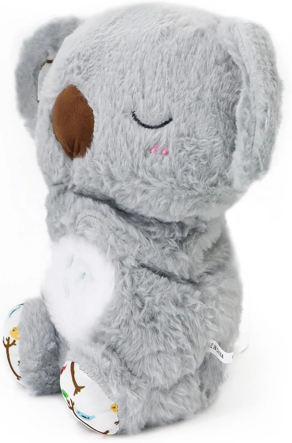 Heartbeat Stuffed Animal Baby Sleep Soother - Plush Toy with Calming Light, White Noise, Shush & Mother¡¯s Heartbeat for Newborns, Boys & Girls