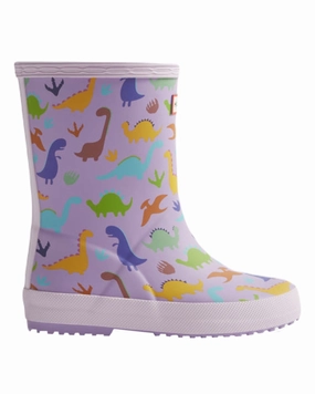 Hunter Original Kids First Dinosaur Print Wellingtons