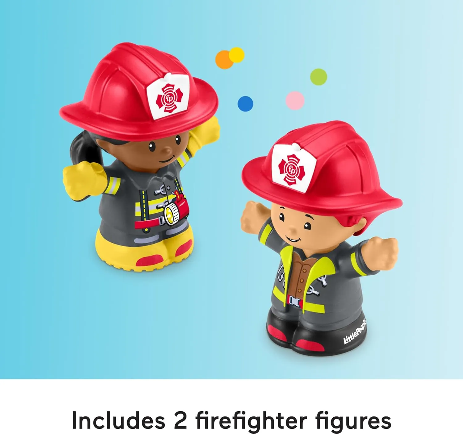 HXC10 FISHER PRICE LITTLE PEOPLE FIRE TRUCK