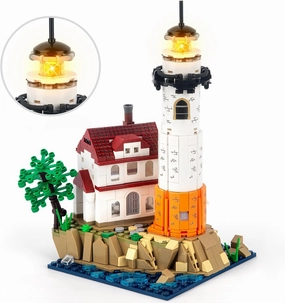 Ideas Lighthouse Building Set for Adults and Kids, Creative STEM Architecture, Collection for Boys and Girls Ages 8  (516 Pieces)