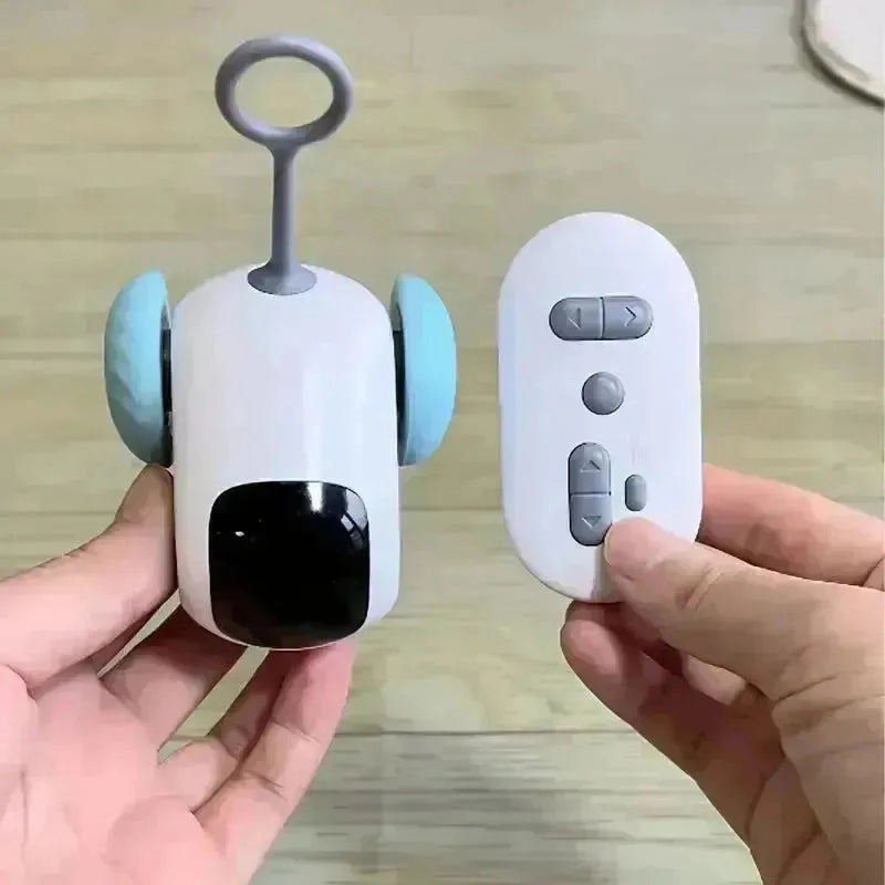 Interactive Dual-Mode Cat Teasing Toy Car