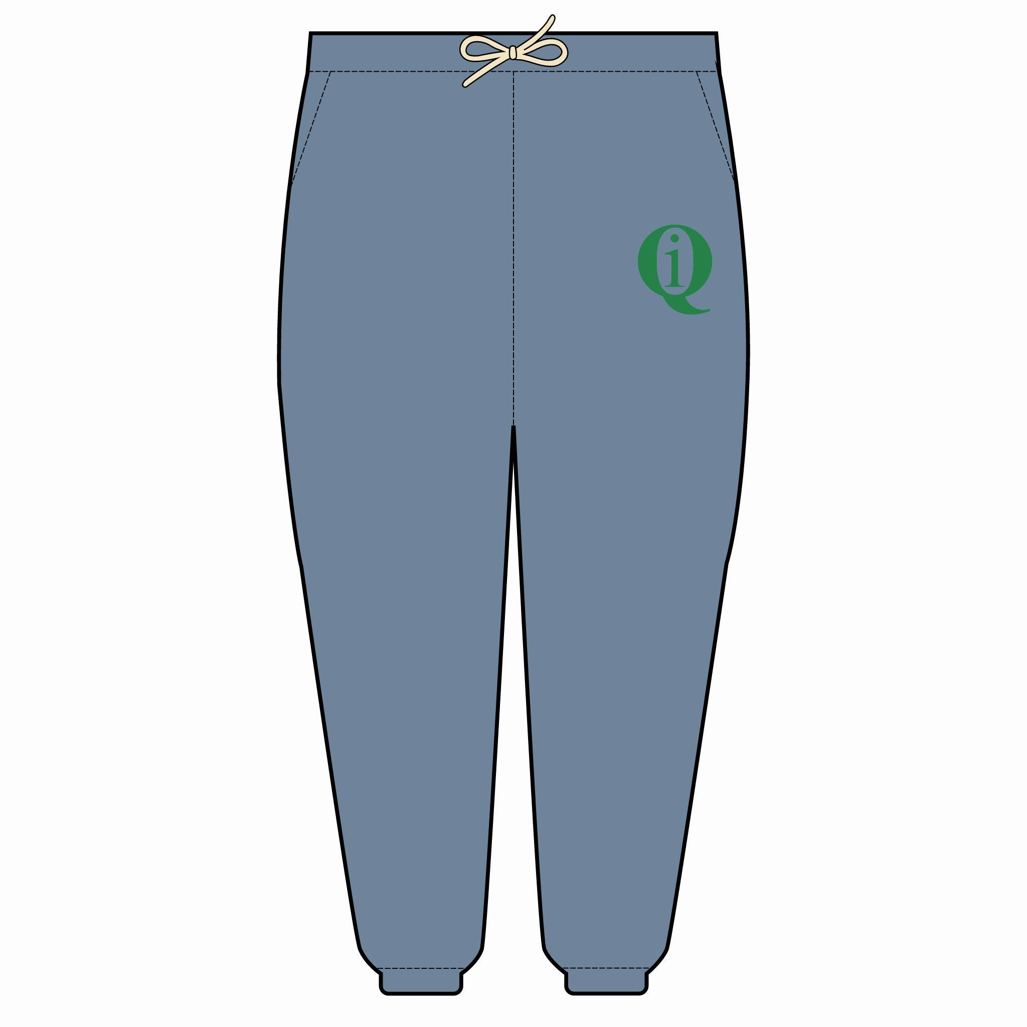 IQ Fashion |  Unisex Lightweight Fleece Sweatpants
