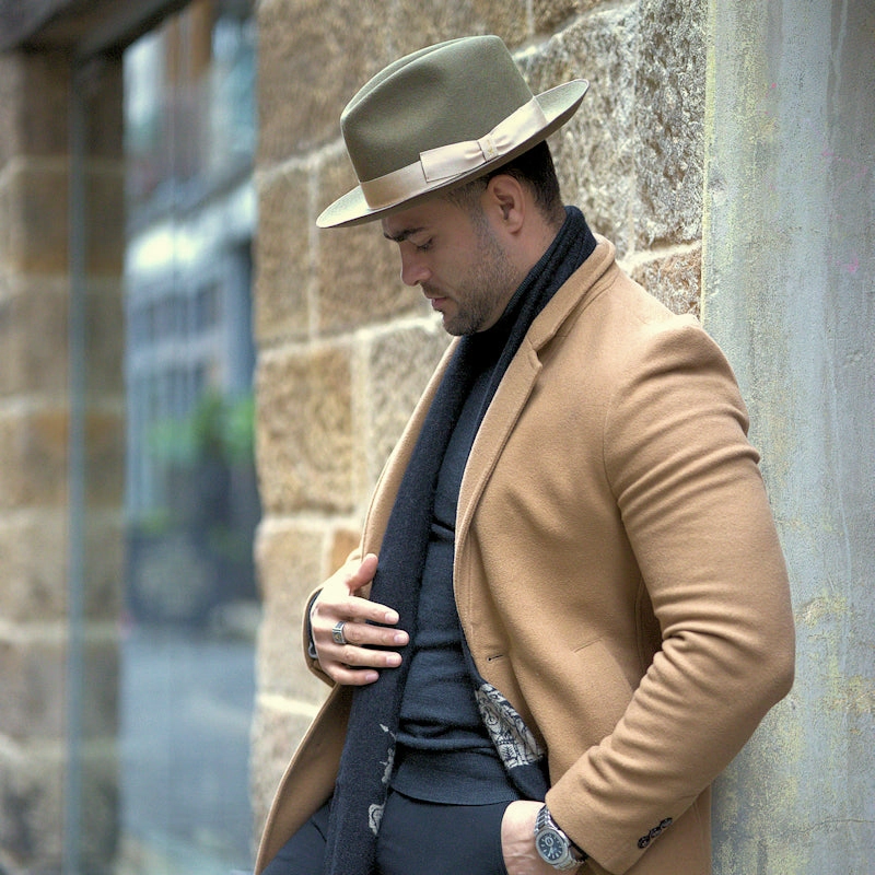 Italian Felt Fedora-IT019