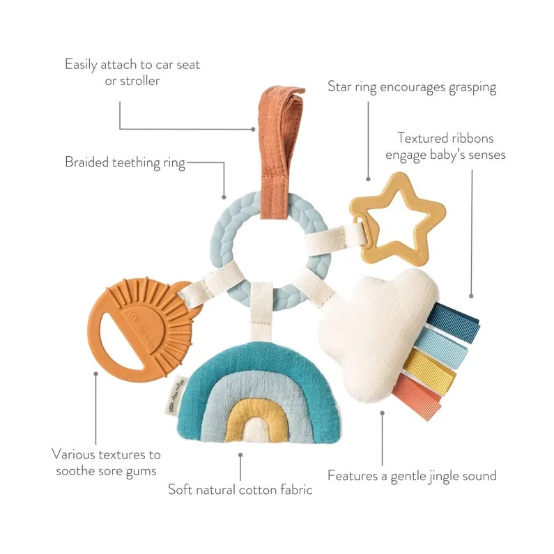Itzy Ritzy Bitzy Busy Ring Teething Activity Toy