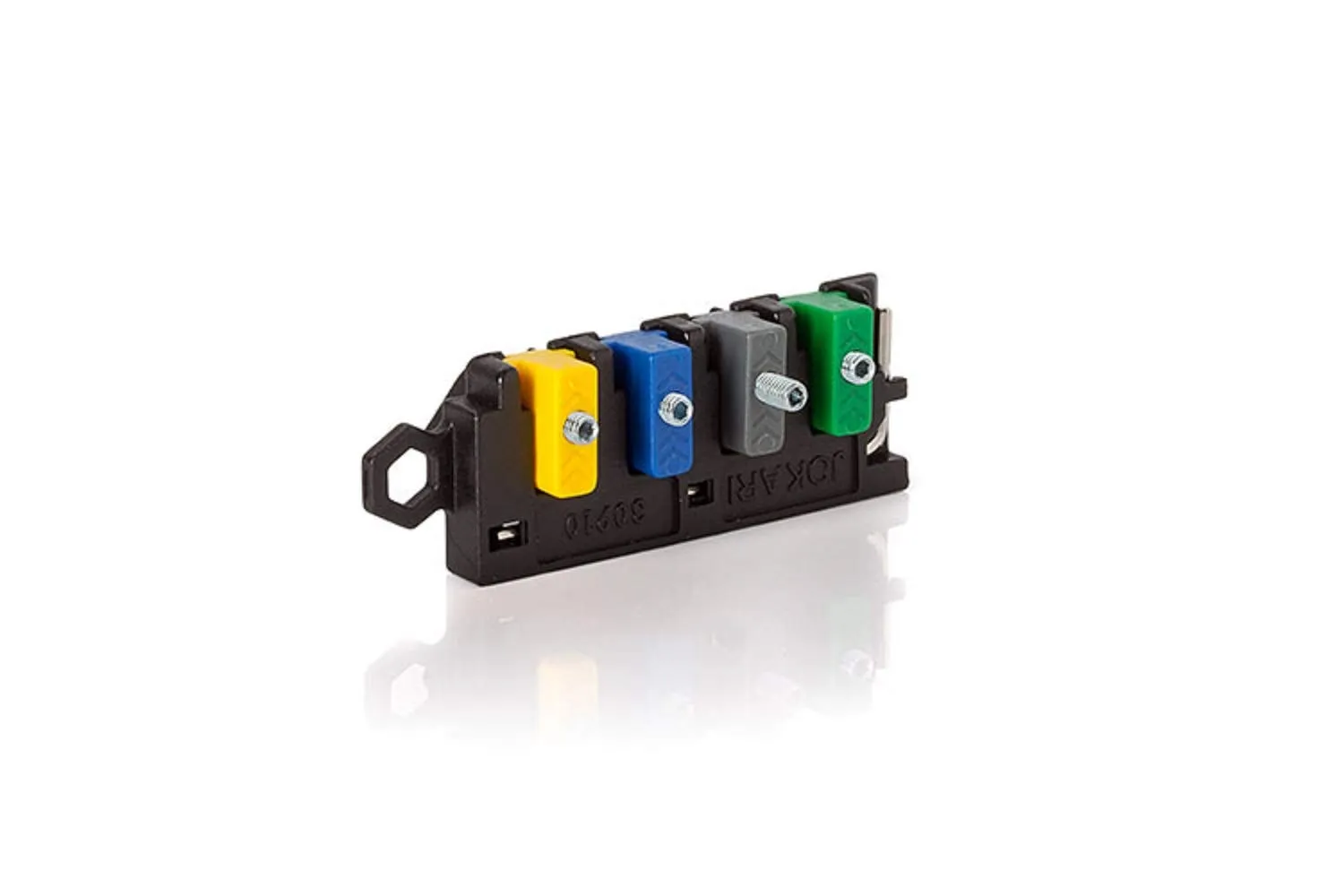 JOKARI 30910 "Locator Box" Special Add-On for The All Rounder Wire Stripper, Grey|Green|Yellow|Black