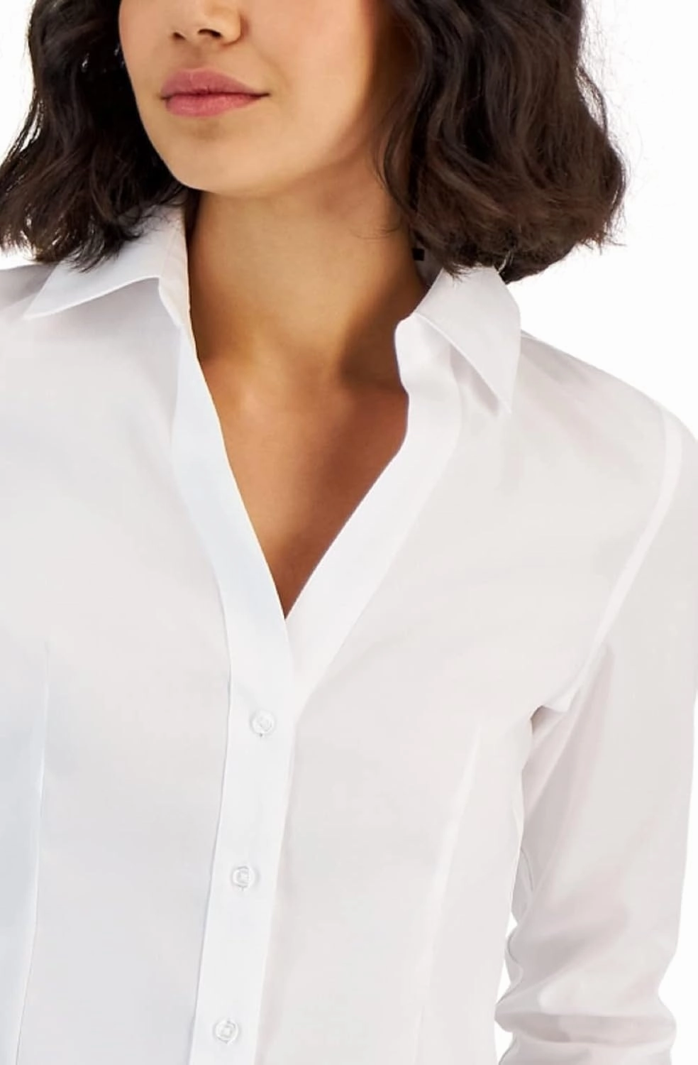 Jones New York Women's Long Sleeve Easy Care Shirting