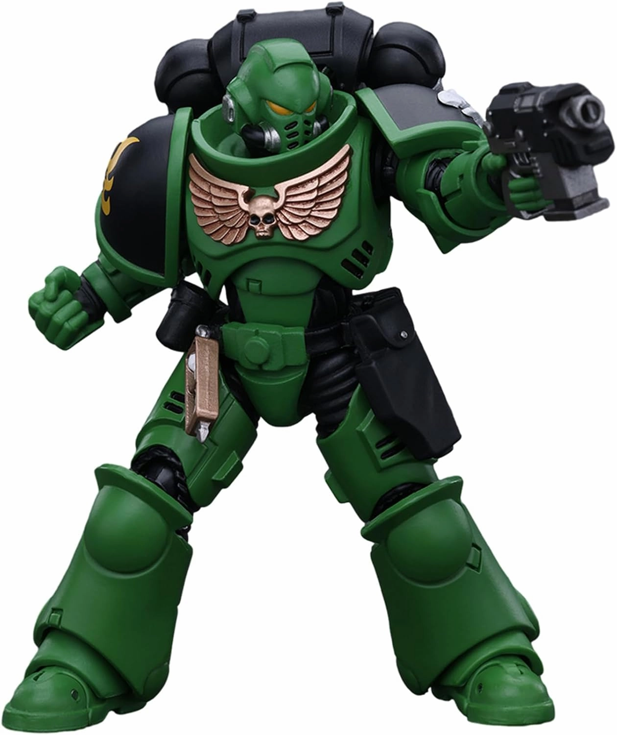 JOYTOY Warhammer 40k Salamanders Intercessors Brother Haecule 1/18 Action Figure Collect and Display Model