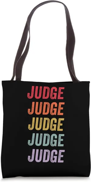 Judge Tote Bag