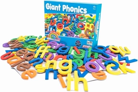 Junior Learning Giant Rainbow Phonics, Assorted Small