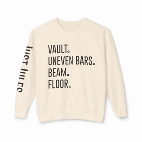 JUSTJULES - Lightweight Crewneck Sweatshirt