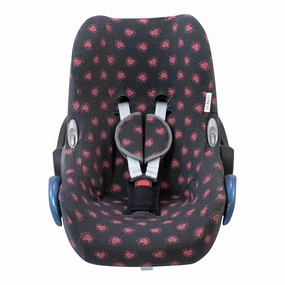 JYOKO Kids Cover Liner Compatible with Maxi COSI Cabriofix, City, Streety Fix (Flúor Heart)