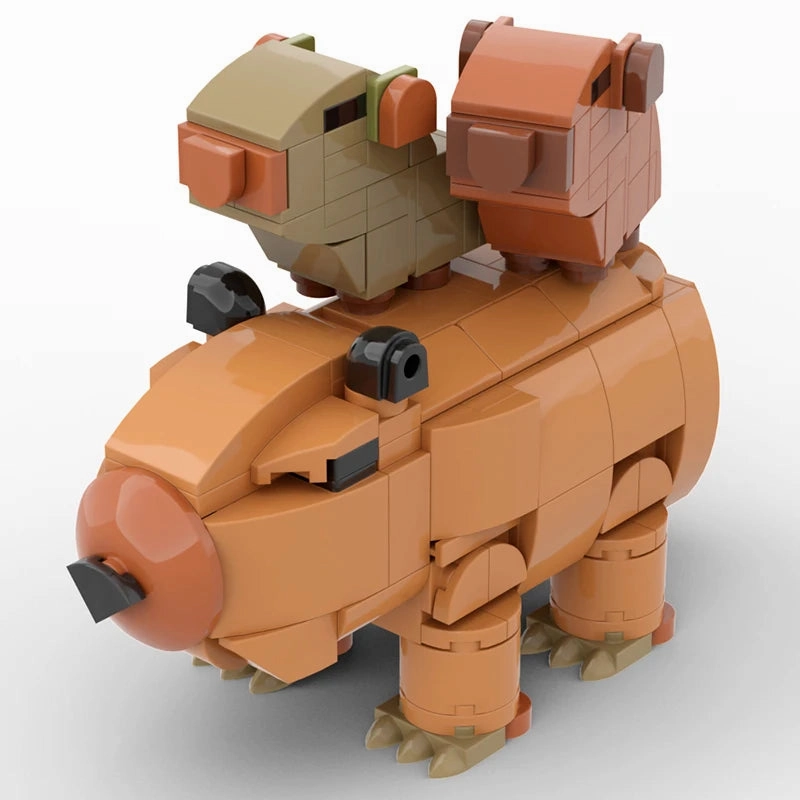 Kawaii Capybara Building Blocks Set 🐾✨ | Creative Animal Bricks for Kids 🧩🎁 | Perfect Christmas Gift!