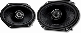 Kenwood KFC-C6898RS 6"x8" 2-Way Car Speakers – 360W Peak Power, Polypropylene Woofer Cone, Balanced Dome Tweeter, Acoustic Sound Harmonizer