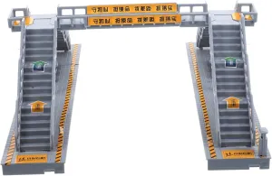 KICHOUSE 1Set Footbridge Model Miniature Sand Table Decoration for Doll Houses Ornament Design for Play and Learning