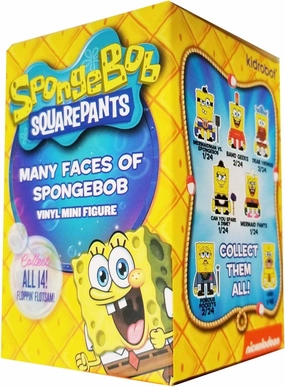 Kidrobot Spongebob Squarepants Many Faces Blind Box Figure