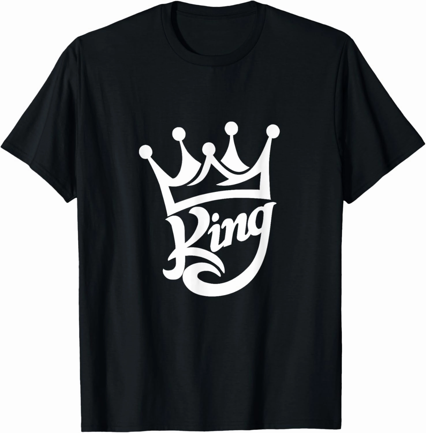 King Word Crown Urban Fashion T-Shirt