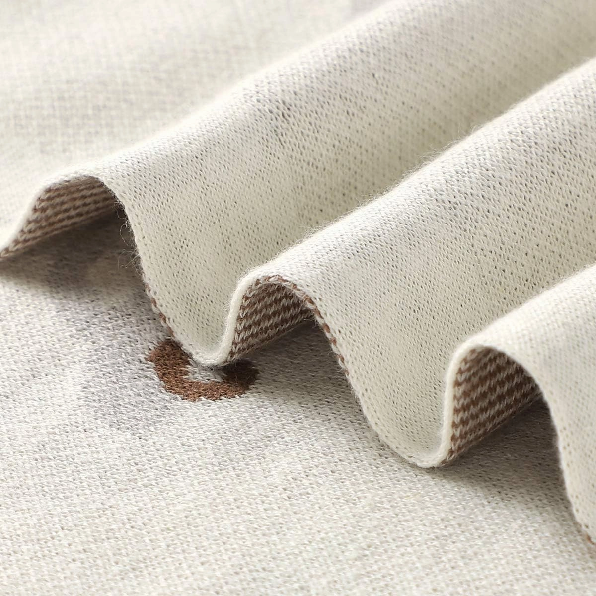 Knit Baby Blanket for Girls and Boys 100% Cotton Buttery Soft Cozy Receiving Swaddle Crib Stroller Blanket for Shower Gift Registry for Newborns, Infants, Toddlers (Cars - Cream)