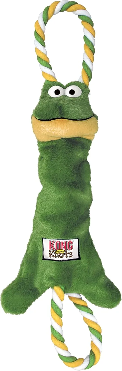 KONG Tugger Knots Frog Md/Lg