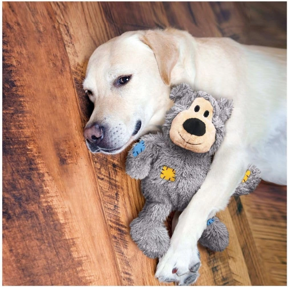 KONG Wild Knots Bears Durable Dog Toys Size:Med/Large Pack of 2, Medium Breeds